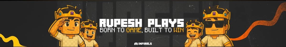Rupesh Plays channel banner